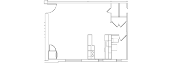 a floor plan of a small apartment