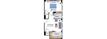 Renovated Studio - 01 Tier