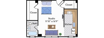Renovated Studio - 07 Tier