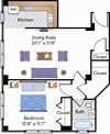 Renovated One Bedroom - 11 Tier Renovated One Bedroom - 11 Tier