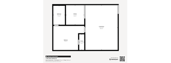 a floor plan of a house with floor plans of different rooms
