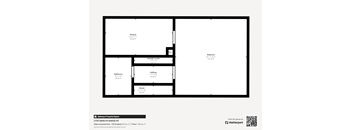 a floor plan of a house with an open plan