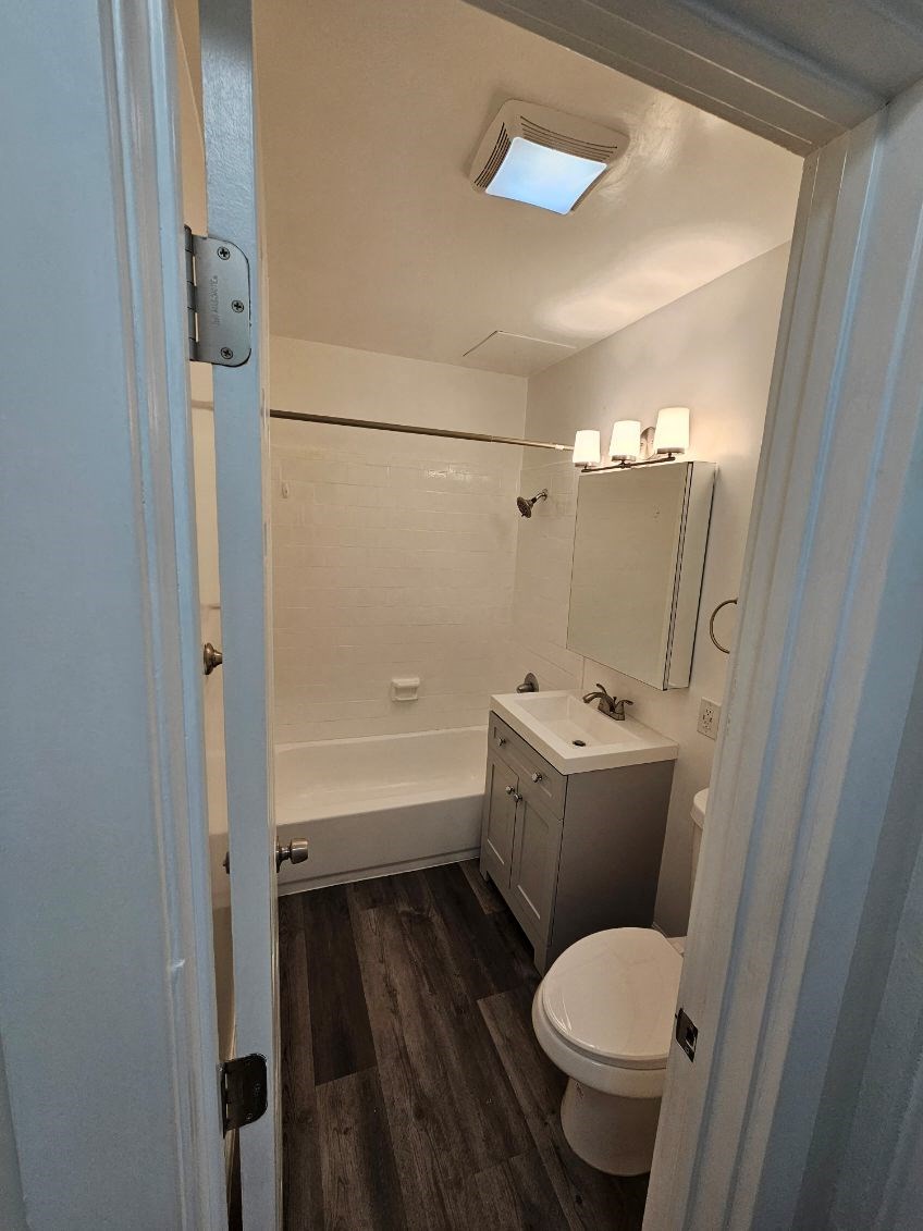 a small bathroom with a toilet and a sink