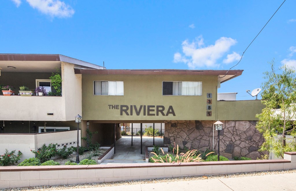 the rivera resort and spa entrance to the building
