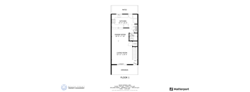 the floor plan of room 1 at the sentinel residences