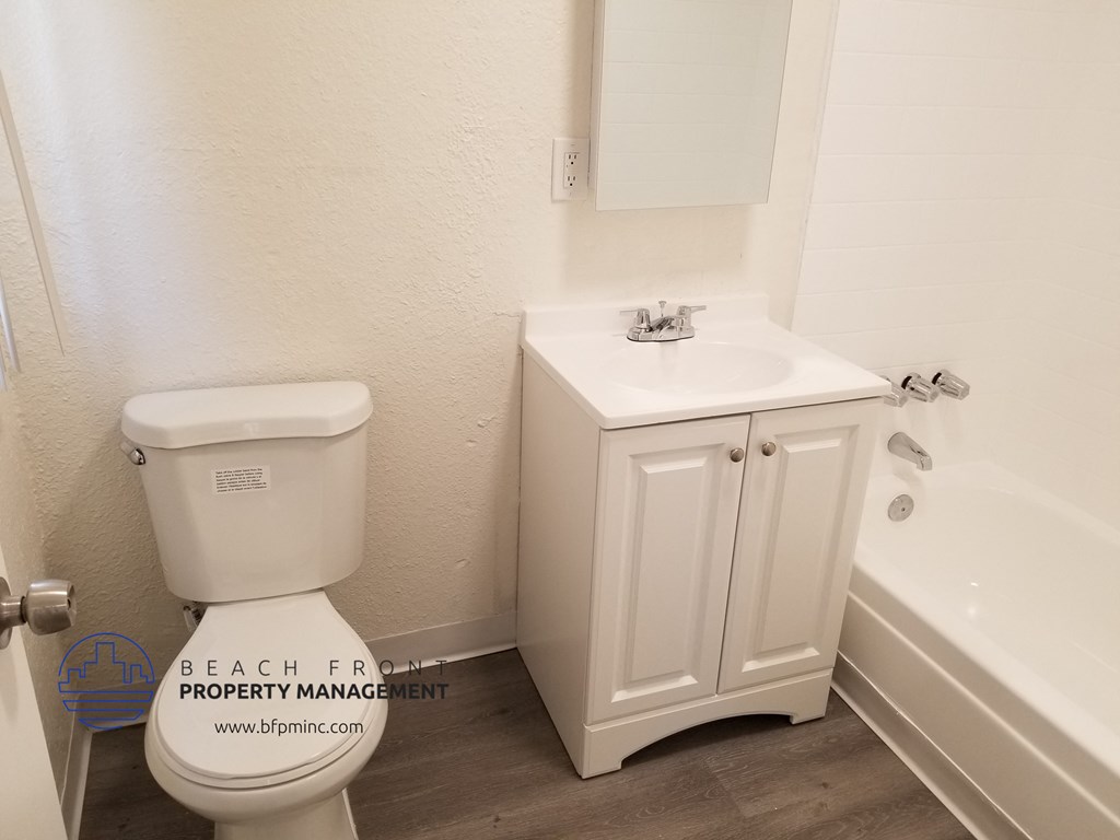 the bathroom of a small bathroom with a toilet sink and tub