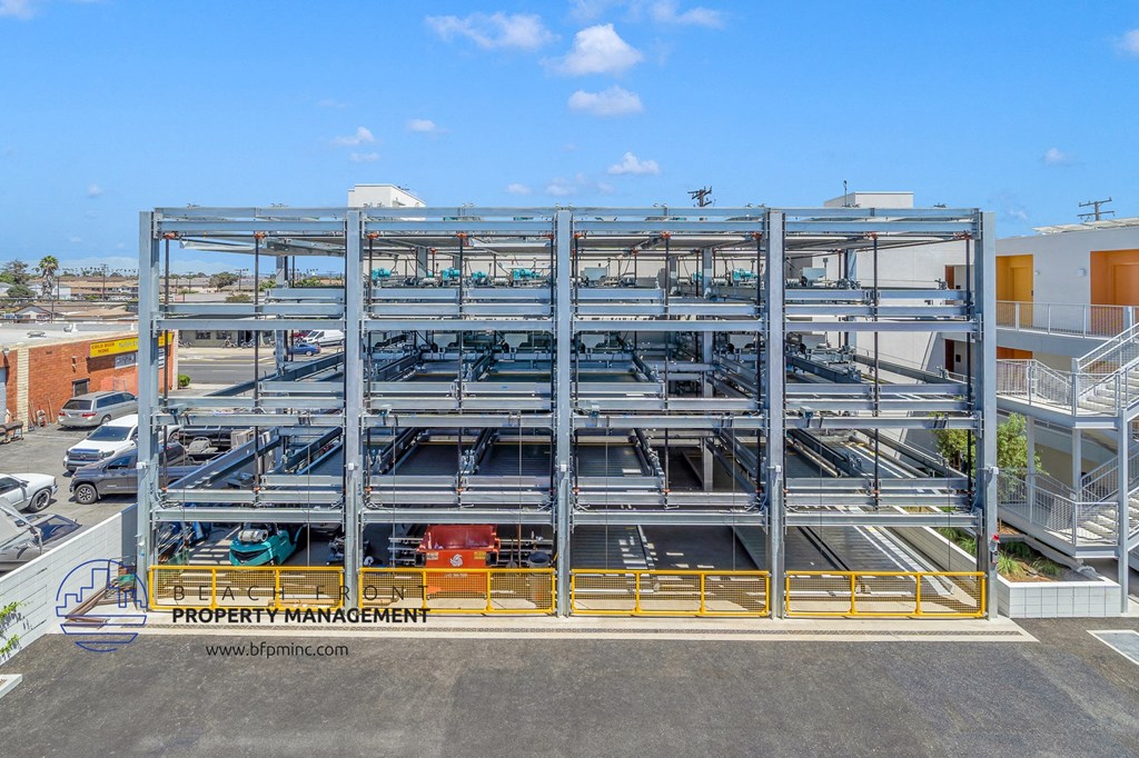 a view of a factory from the roof of a building
