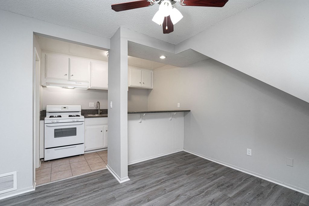 open floorplan living room