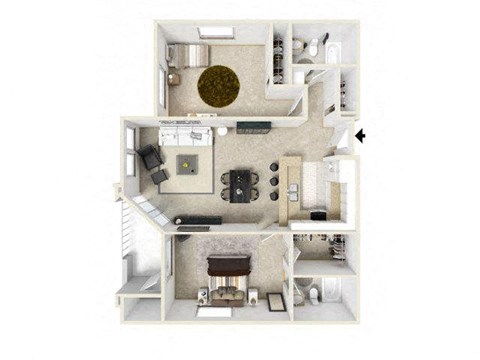 1099 Capitol Dr. Studio-2 Beds Apartment for Rent - Photo Gallery 23