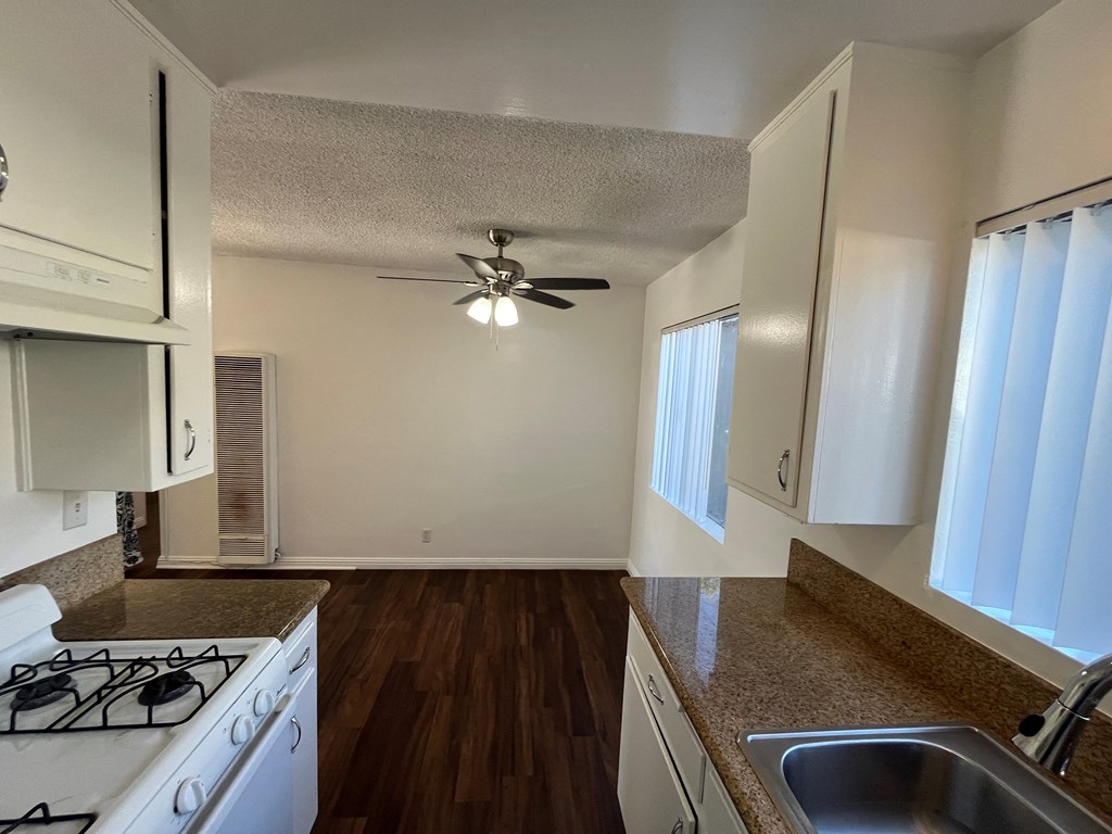 Kitchen to dining room.