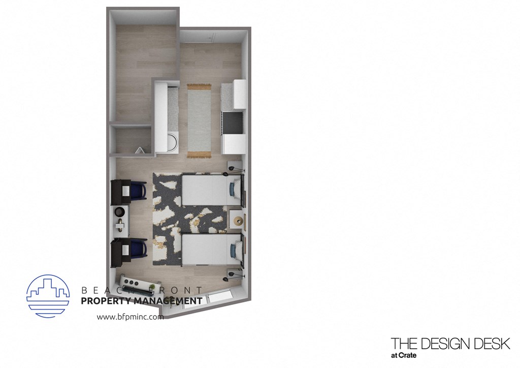 a floor plan of the rompin development