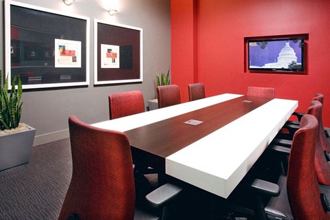 Business Center at 210 Third Lofts in Downtown Long Beach