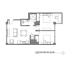 Broadway Lofts 2 Bedroom Floor Plan