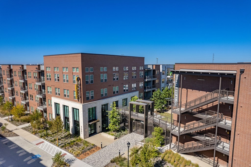 Ariel View of Exterior Building
