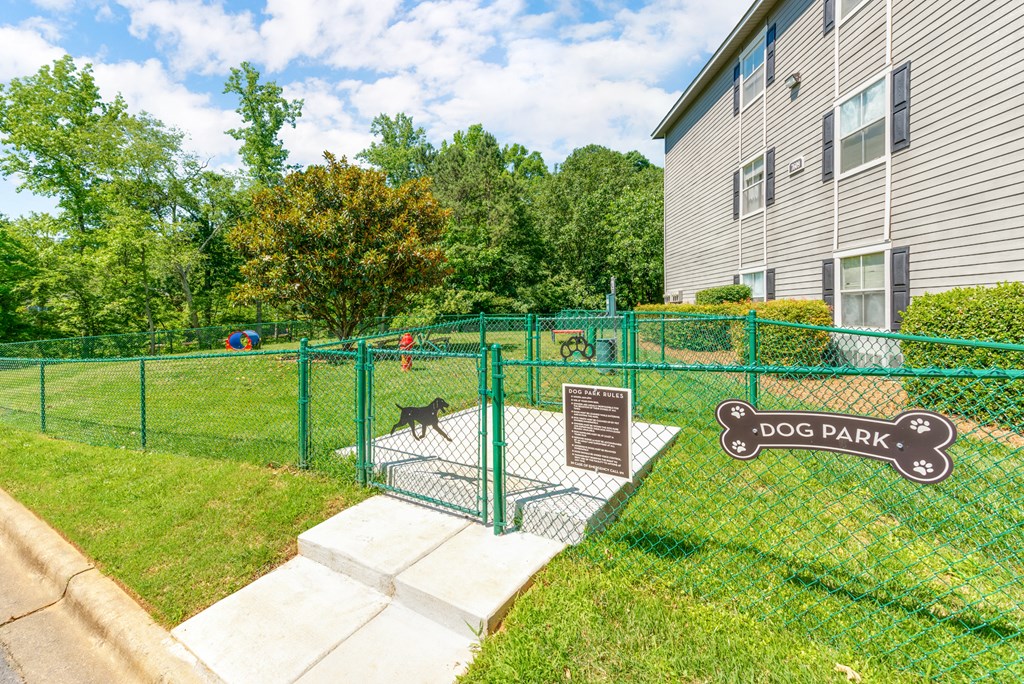Fenced In Dog Park at Waterford Creek Apartments