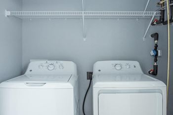 Full size washer and dryer