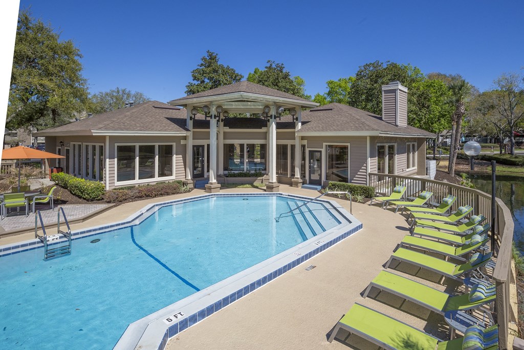 take a dip in our resort style pool