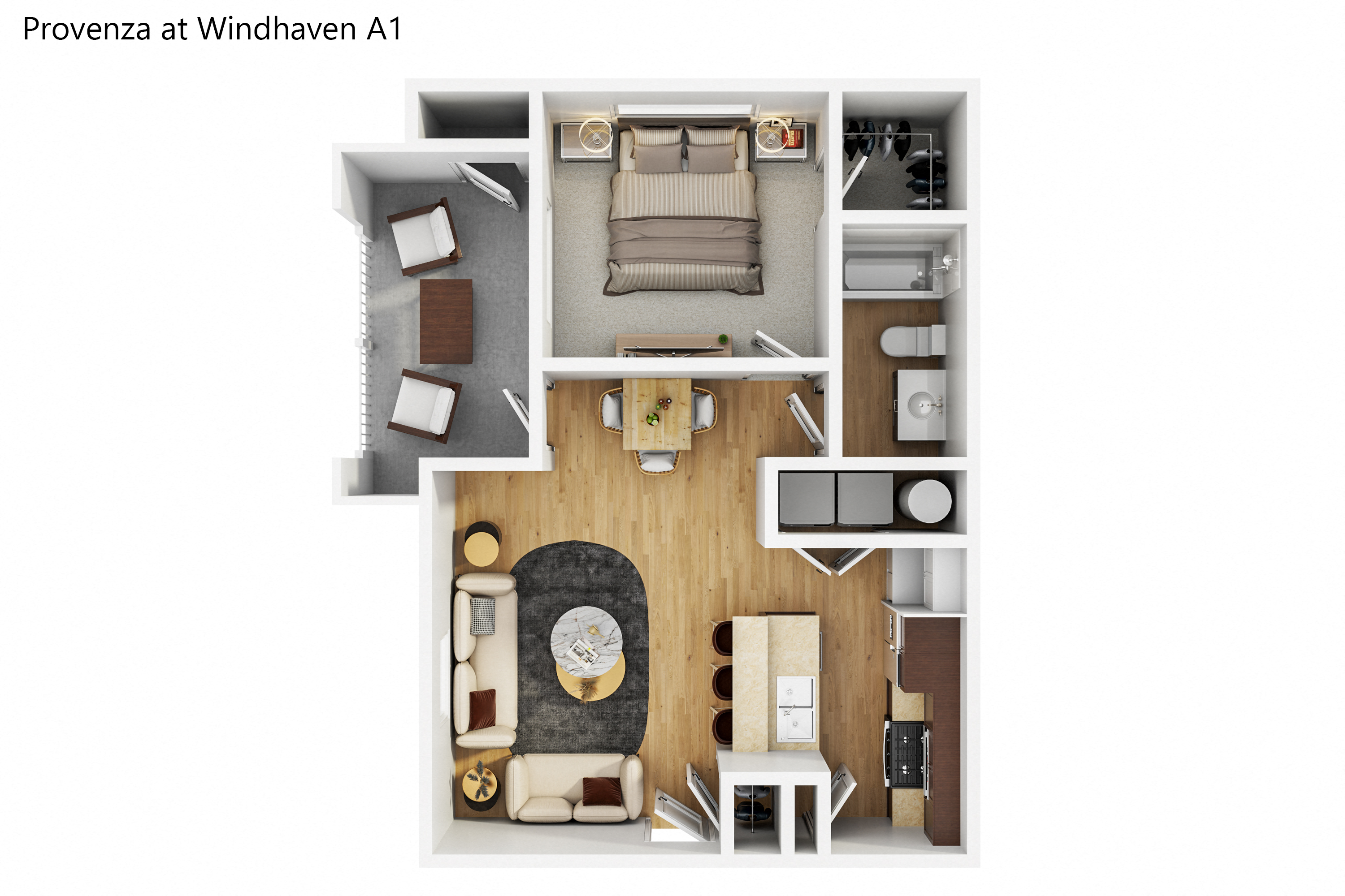 a floor plan of Halcyon Castle Hills a1