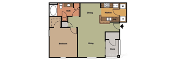 the blueprint of a floor plan with bedrooms and a living room