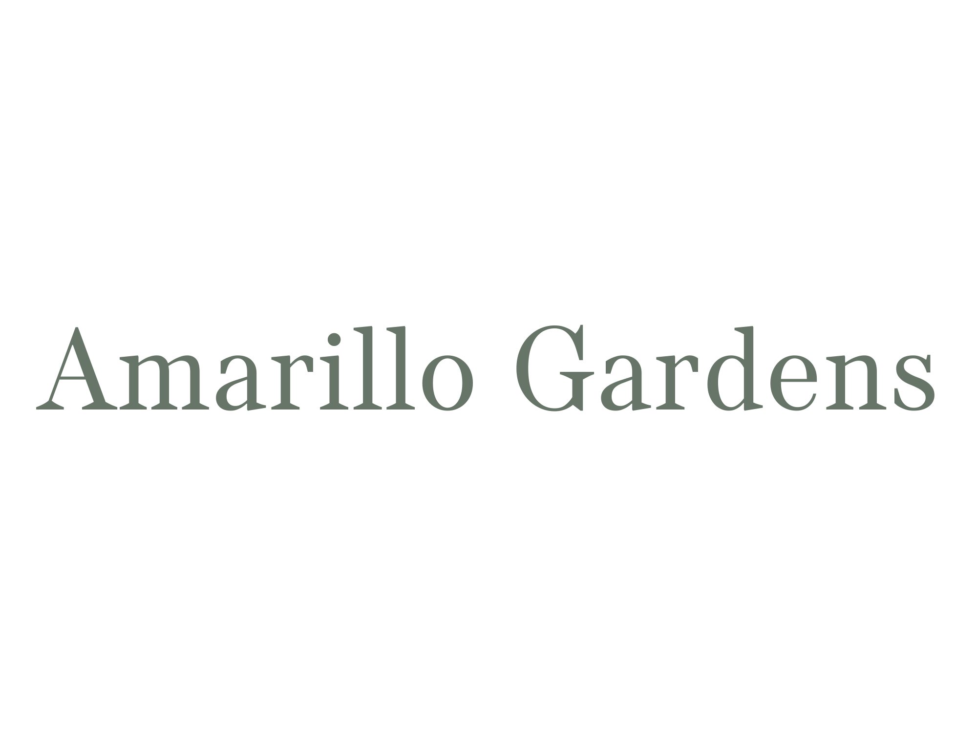 Amarillo Gardens logo