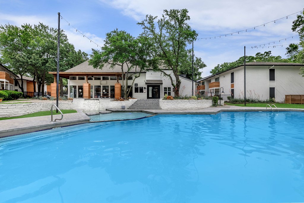 take a dip in the pool at villas at houston levee west apartments in cord