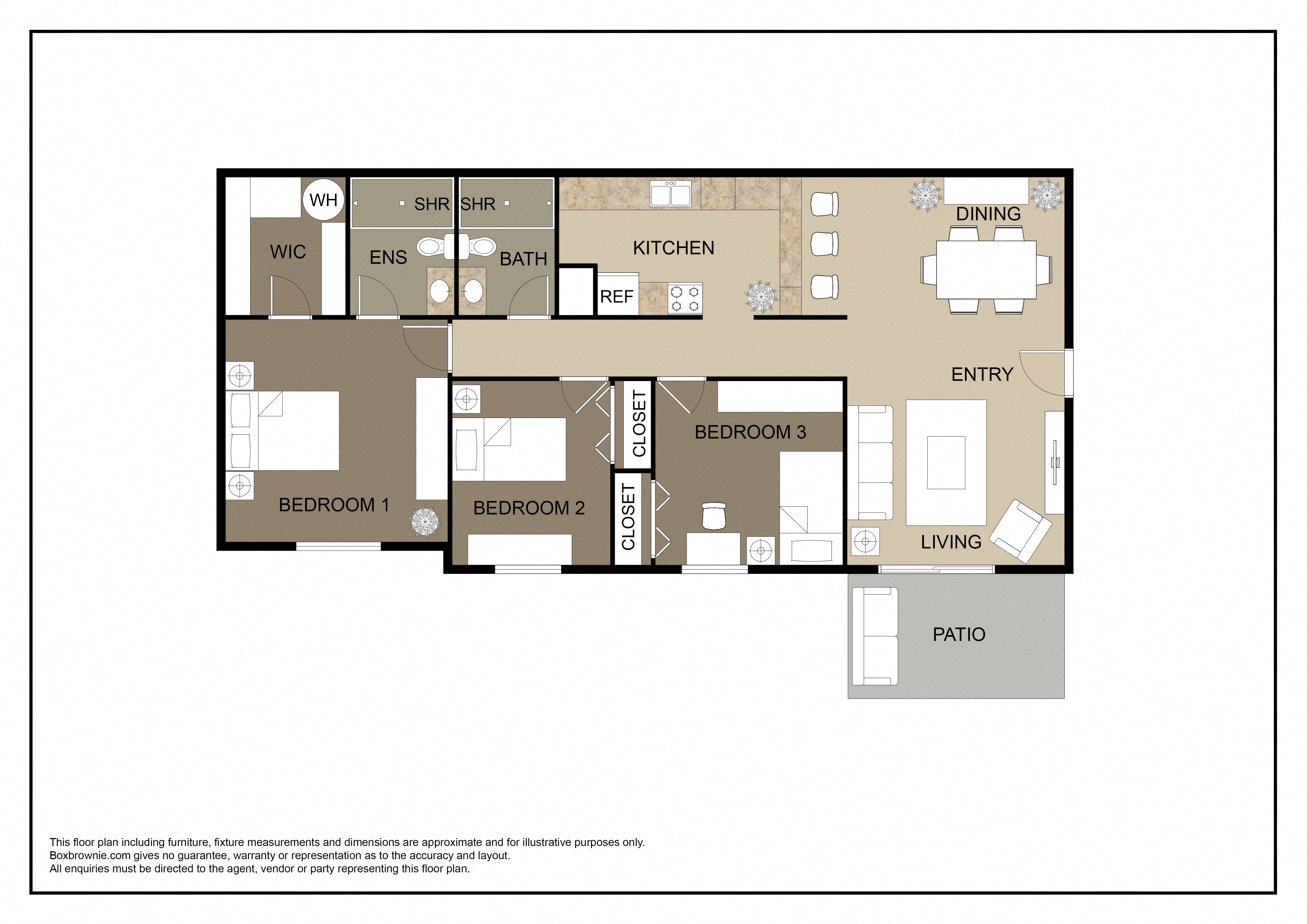 this floor plan is an approximation and may not include the most recent information