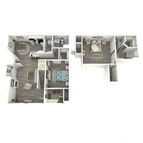 our apartments showcase a flexibility with floor plans