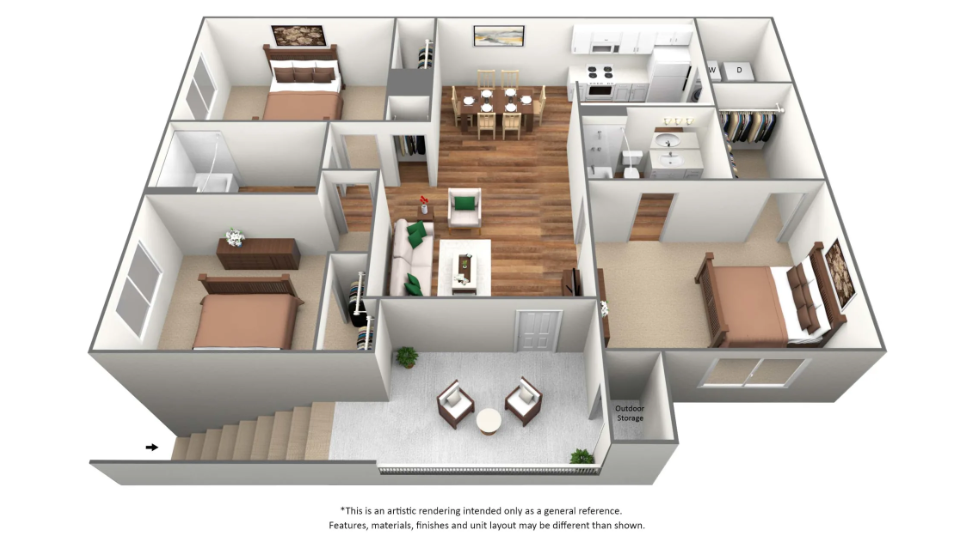 3 Bedroom Ivy Hollow