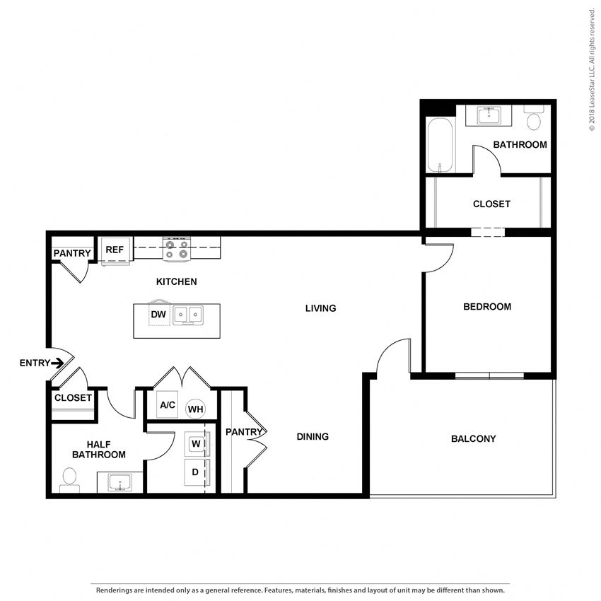 floor plan options in our riverwalk apartments