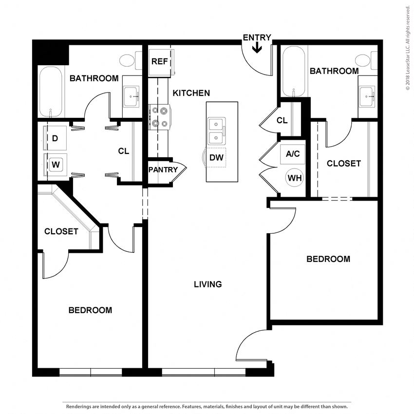 floor plan options in our riverwalk apartments