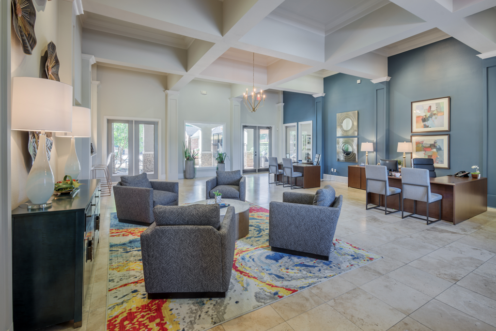 Community Lounge  at Parmer Place Apartments in Austin