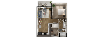 A series of images showing different rooms of a house.