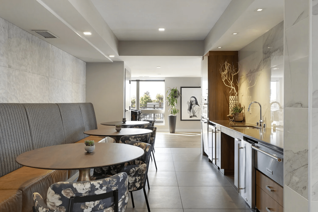 Resident cafe and co-work space