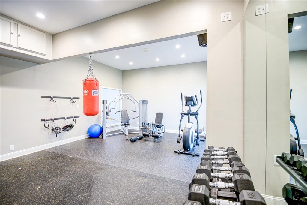 the gym at the adelaideelaide student apartments