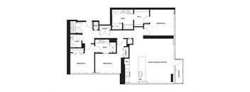 the floor plan of the residence
