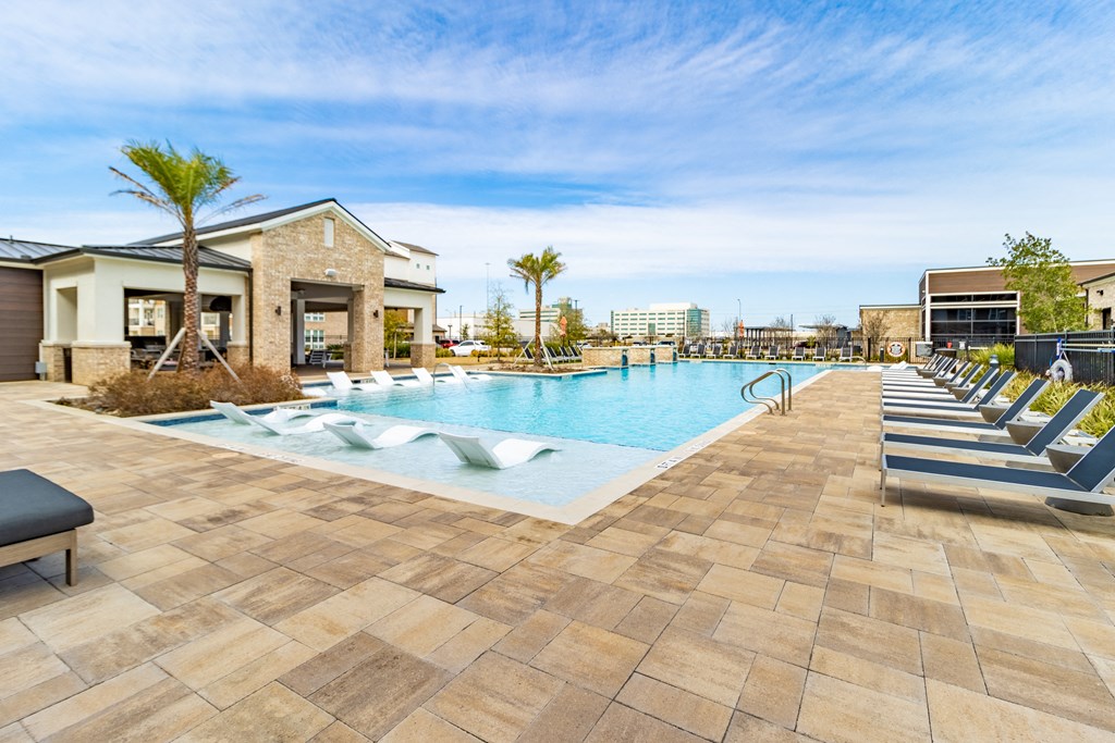 take a dip in our resort style swimming pool