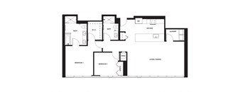 the floor plan of the residence