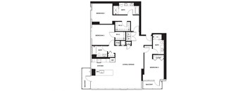 the floor plan plan 1199