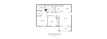 a floor plan of the tulo bedroom