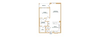 A floor plan of a house with labeled rooms such as "BREATHE", "ENTERTAIN", and "REFRESH".