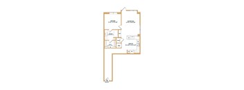 A floor plan of a house with a Snooze room, an Entertainment room, a Dining room, a Laundry room, a Create room, and an Entry point.