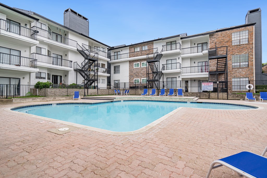 our apartments offer a swimming pool in front of our building