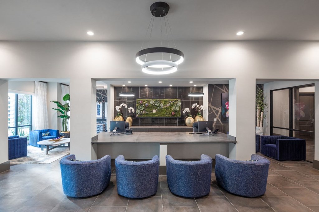 our front desk receptionist desk