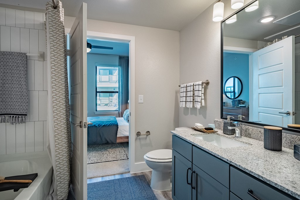 Model Apartment Home Bathroom