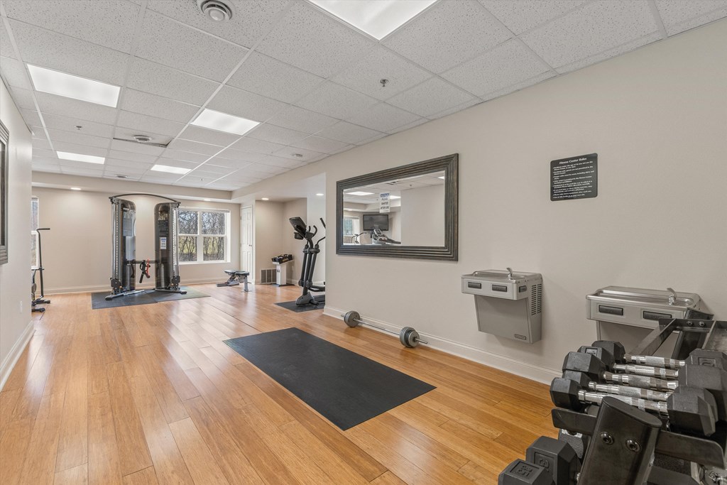the preserve at ballantyne commons community fitness room