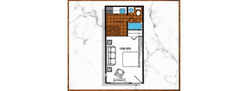 a floor plan of a house
