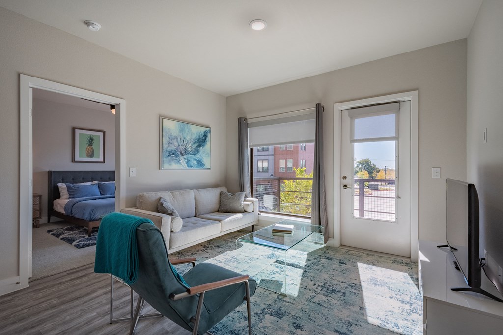 Model Apartment Home Living Room