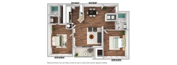 2 bedroom 1160 sqft