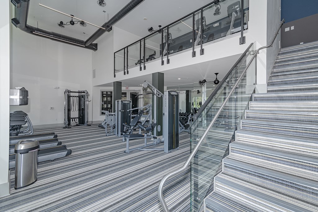2-story fitness studio