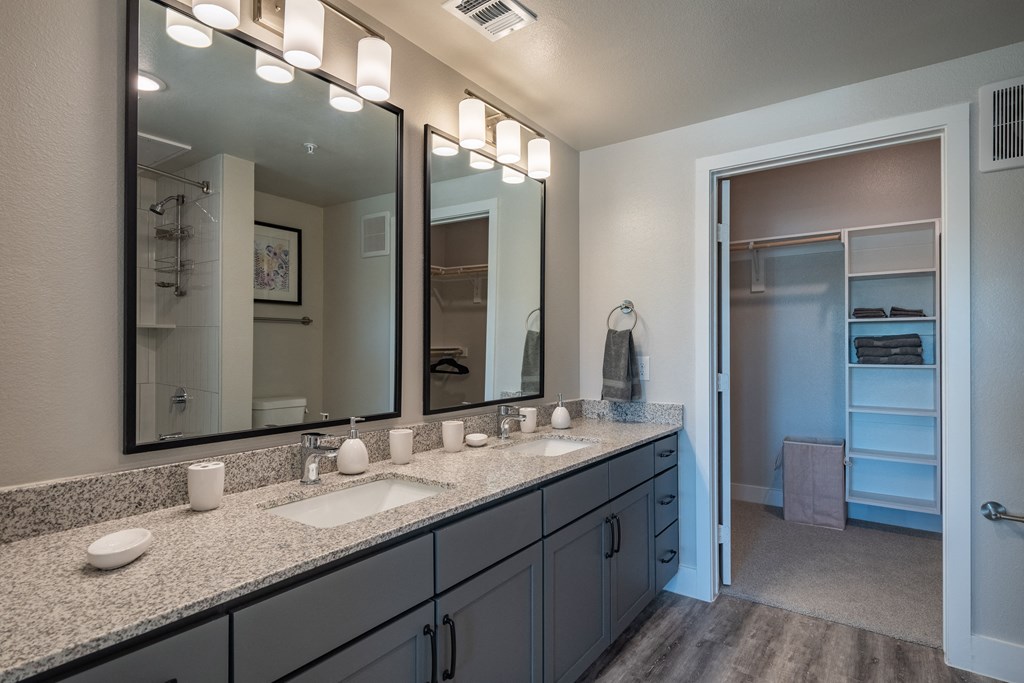 Model Apartment Home Bathroom